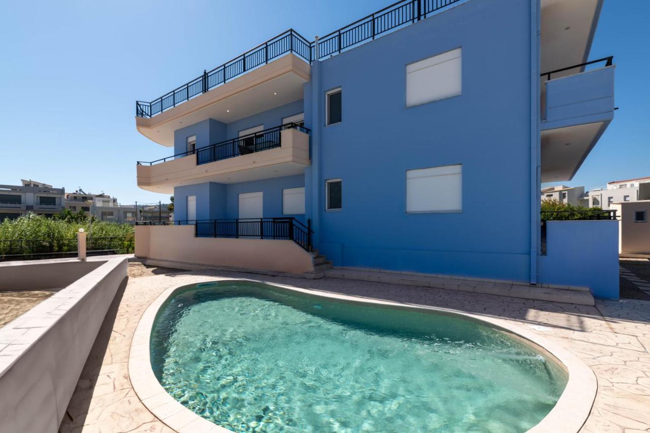 White&Blue Luxury Suites Ялиссос Экстерьер фото